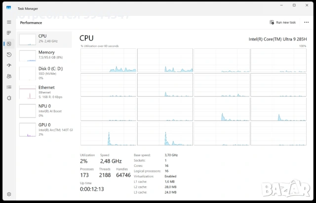 MiniPC Beelink GTi15, Intel Core Ultra 9 285H, снимка 7 - За дома - 54396502
