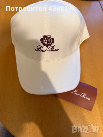 Шапка с козирка Loro Piana, снимка 5 - Шапки, шалове и ръкавици - 53988154