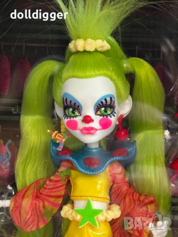 Monster High Skullector Shorty Doll Killer Clown, снимка 5 - Кукли - 54714361
