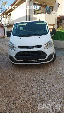 ford transit custom LONG 2+1 кожа , снимка 2 - Бусове и автобуси - 55013947
