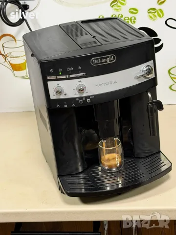 Кафемашина кафе автомат delonghi magnifica с гаранция, снимка 2 - Кафемашини - 55325410