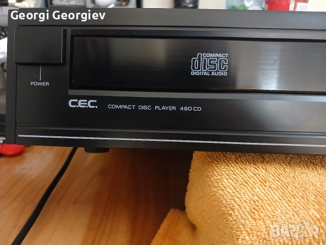 Компакт диск PLAYER C.E.C 480 CD, снимка 3 - Аудиосистеми - 55243767