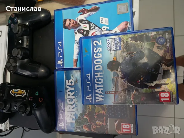 Playstation 4 Slim, снимка 3 - PlayStation конзоли - 55420386