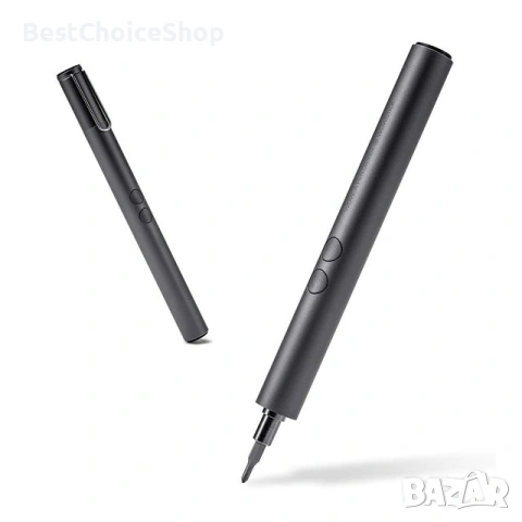 Мини електрическа отвертка комплект 56 битове с 3 LED светлини, презареждаема