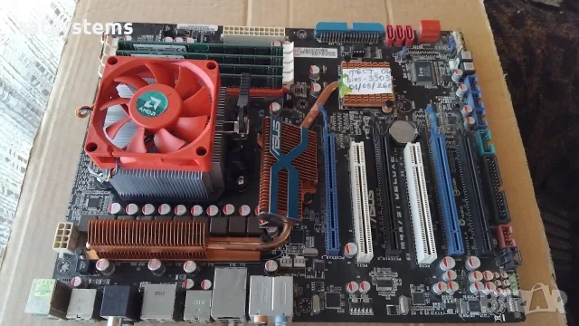 Дънна платка Asus M4A79T Deluxe Socket AM3 CPU+FAN+RAM, снимка 2 - Дънни платки - 55503640