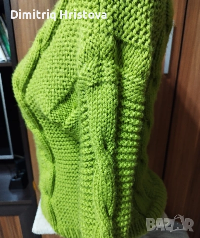 Блузка в зелено, снимка 3 - Блузи с дълъг ръкав и пуловери - 53972761