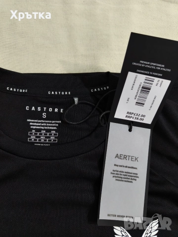 Castore Adapt Training T-Shirt - Оригинална мъжка тенсика р-р S, снимка 6 - Тениски - 55381916
