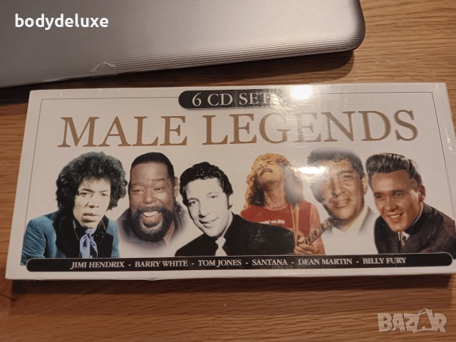 MALE LEGENDS 6CD SET - комплект аудио дискове