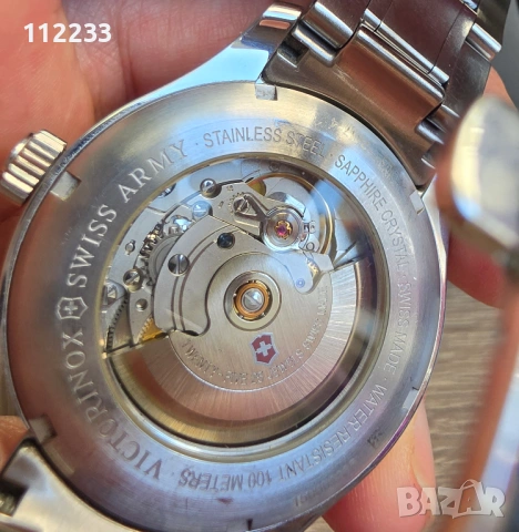 Victorinox Alliance MECHANICAL ETA Caliber 2824-2, снимка 4 - Мъжки - 54720053