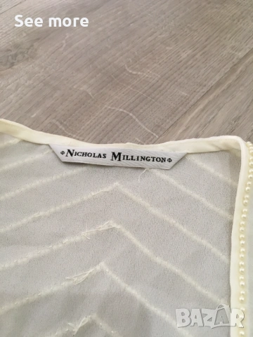 Nicholas Millington болеро с перли, снимка 7 - Елеци - 54353945