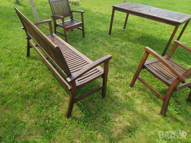 Градински комплект Jutlandia hardwood, снимка 7 - Градински мебели, декорация  - 54493190
