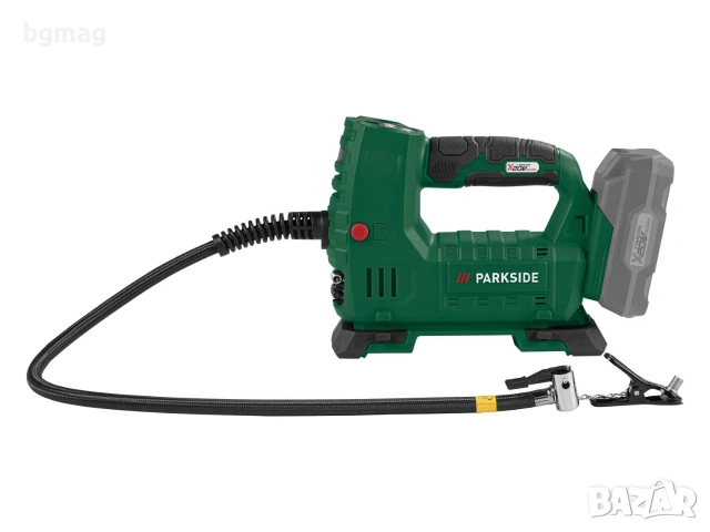 20V компресор с батерии »PAKT 20-Li A1«, без батерия и зарядно устройство, снимка 4 - Компресори - 54978773