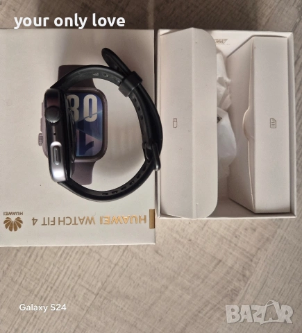 Huawei Fit 4 много запазен смарт часовник, снимка 3 - Смарт часовници - 55246433