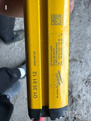 Индустриална защитна светлинна бариера IPF (light curtain) комплект, снимка 3 - Други машини и части - 54165085