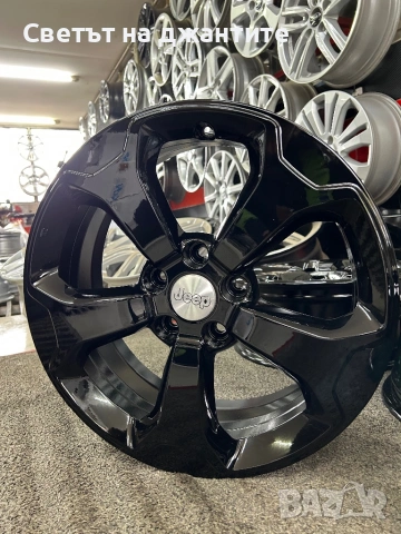 Джанти 17 Цола 5х110 Jeep Renegade Compass Fiat 500 Нови Оригинални , снимка 4 - Гуми и джанти - 54387471