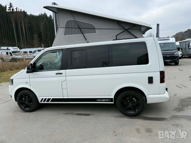 VW T5 California OCEAN - 2.0 TDi 140 PS ОЧАКВАН ВНОС ОТ ГЕРМАНИЯ , снимка 4 - Каравани и кемпери - 54576674