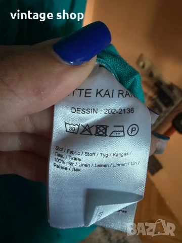 Рокля 100% лен Bitte Kai Rand, размер L/XL, снимка 11 - Рокли - 55218136