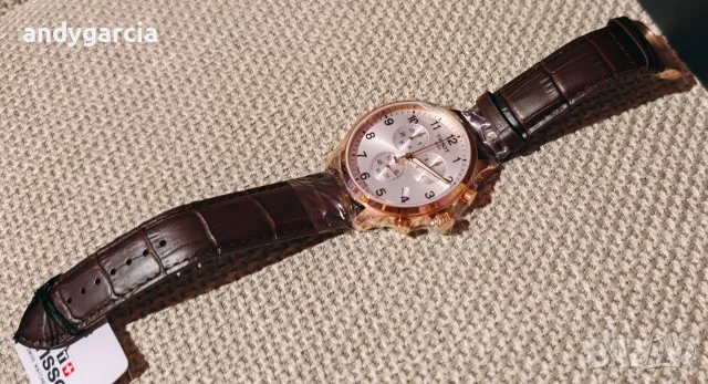 Tissot Chrono XL T116.617.36.037.00 45mm чисто нов мъжки часовник с кутия и книжки 100% оригинален, снимка 10 - Мъжки - 55486109