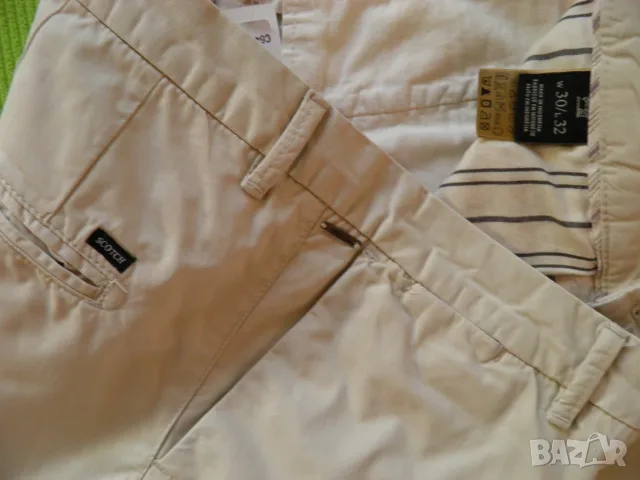 Scotch & Soda оригинален мъжки панталон Aloha London Stuart W30/L32, снимка 9 - Панталони - 55290762