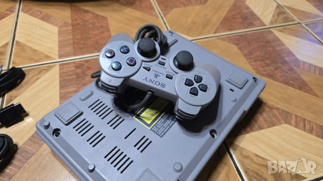 PlayStation (PS1) комплект като ново, Sony SCPН-9002, произведен в Япония, снимка 10 - PlayStation конзоли - 54134453