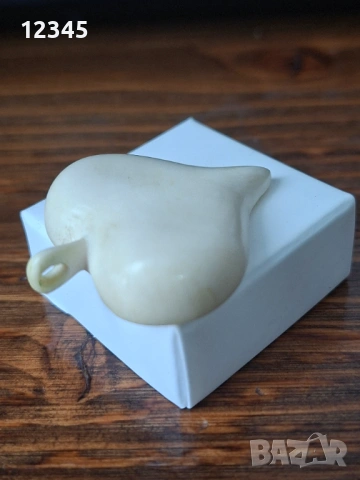 Стар медальон/висулка слонова кост, снимка 4 - Колиета, медальони, синджири - 54124900