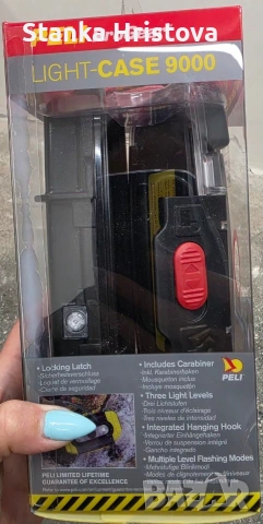 Плаващ кейс с вграден фенер Pelican 9000 Light., снимка 4 - Друга електроника - 54607543