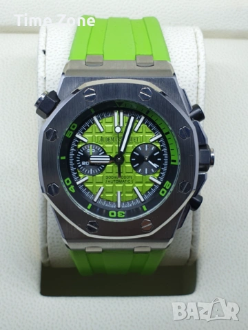 Audemars Piguet Royal Oak Offshore Diver Chronograph 42mm Steel Green Dial Различни Цветове