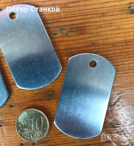 Войнишки плочки за гравиране, снимка 7 - Екипировка - 54929987