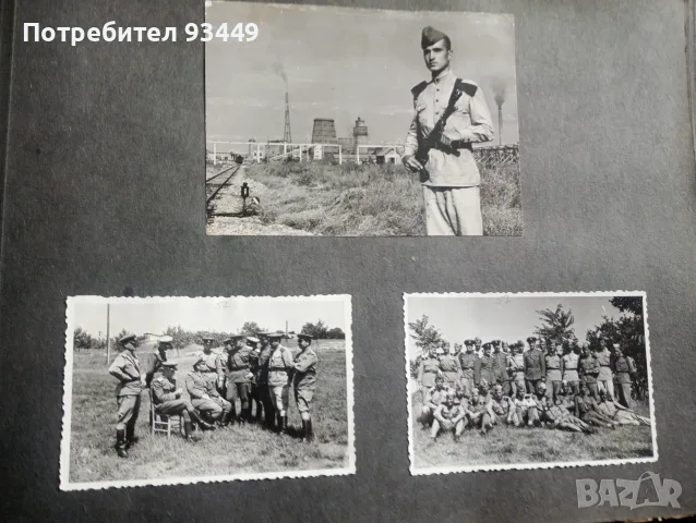 Албум със стари военни снимки, снимка 9 - Антикварни и старинни предмети - 55391592