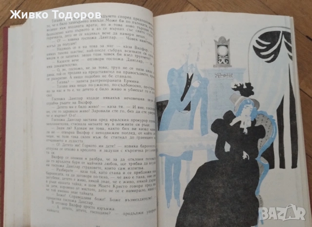 АЛЕКСАНДЪР ДЮМА -   ГРАФ МОНТЕ КРИСТО (Том 1-2), снимка 16 - Художествена литература - 54120762