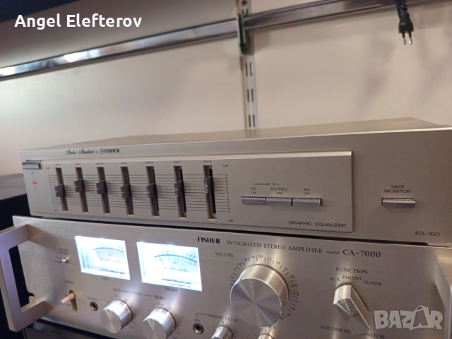 Fisher EQ-100, снимка 4 - Ресийвъри, усилватели, смесителни пултове - 54692163