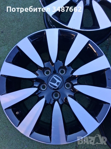 17цола оригинални за HONDA 7J×17 ет50 5×114.3 ц.64.1, снимка 5 - Гуми и джанти - 55060752