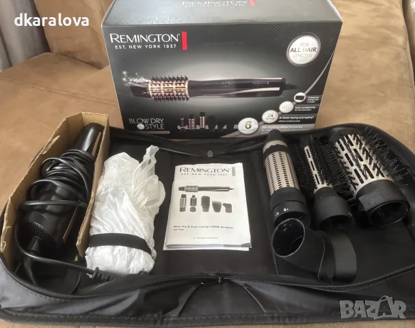 Remington Blow Dry & Style Air Styler- Четка/Сешоар, снимка 2 - Сешоари - 55377852