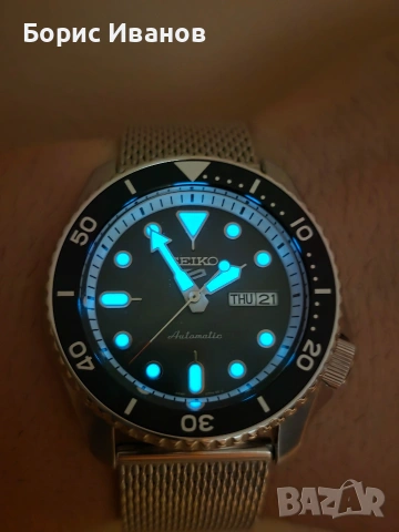 Seiko 5 Sports SRPD73K1, снимка 3 - Мъжки - 54641281