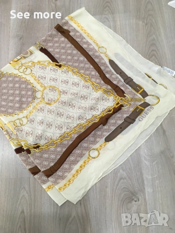 GUESS шал 100% модал, снимка 5 - Шалове - 54240126