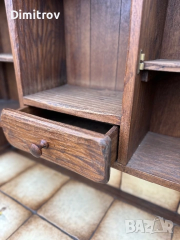 Масивен дървен кухненски шкаф от дъб, снимка 10 - Шкафове - 53958470