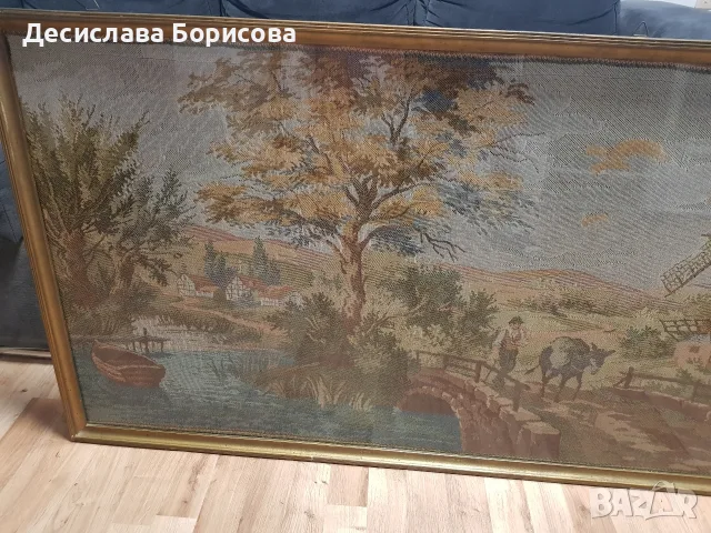 Голям гоблен 165см на 65см, снимка 4 - Гоблени - 55607001