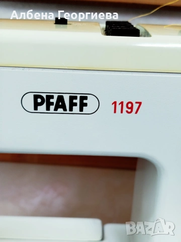 Метална шевна машина Pfaff 1197 , снимка 4 - Шевни машини - 55155659