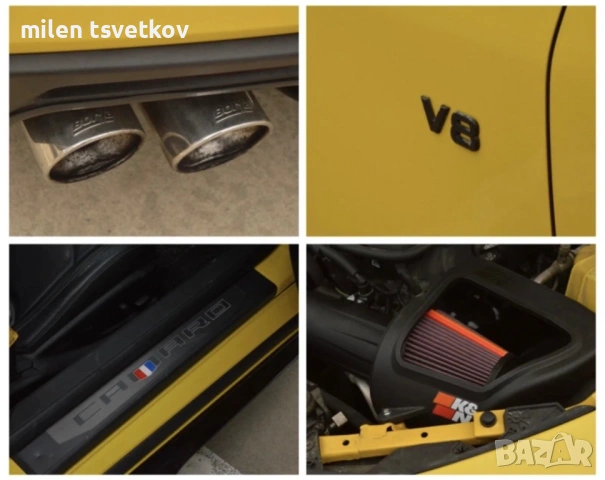 Chevrolet Camaro SS 6.2 ZL1 PACK, снимка 15 - Автомобили и джипове - 54391932