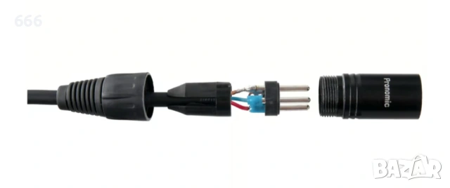 Микрофонен кабел Pronomic Stage XFXM-10 XLR 10 м, черен, снимка 4 - Друга електроника - 54782021