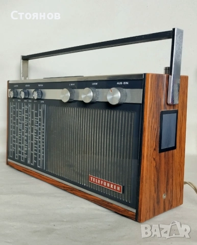 Транзисторно радио Telefunken Atlanta 101 / Германия, снимка 5 - Радиокасетофони, транзистори - 54918581