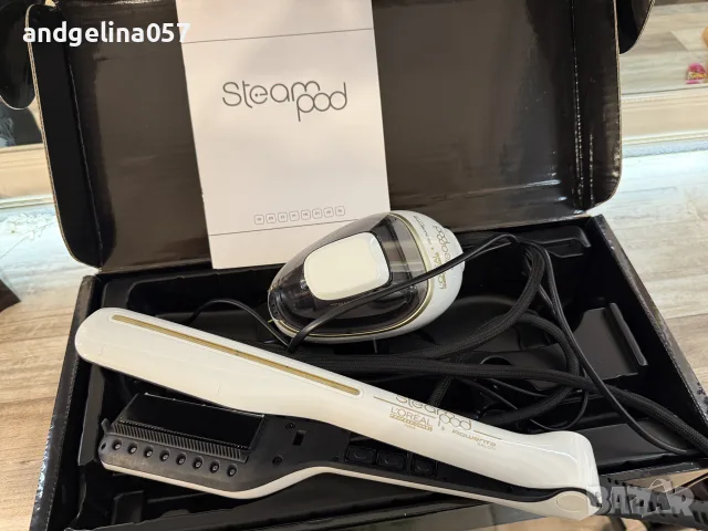 Професионална преса LoReal steampod  2.0, снимка 2 - Преси за коса - 55381564