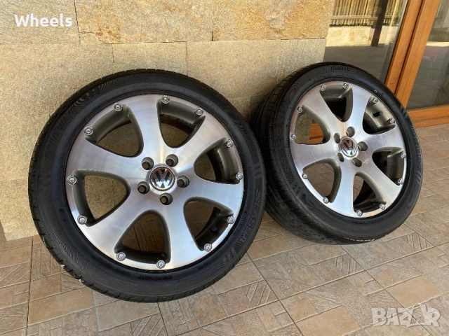 17" 5x112 Vw Touran Cross OEM, снимка 4 - Гуми и джанти - 54669967