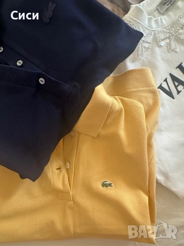 Тениски Burberry Lacoste Louis Vuitton Valentino, снимка 7 - Тениски - 55167895