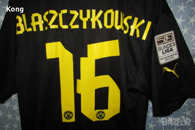 виннтидж фланелка Борусия Дортмунд ретро тениска Адидас Италия Левски Borussia Dortmund Adidas BVB , снимка 5 - Футбол - 55160934