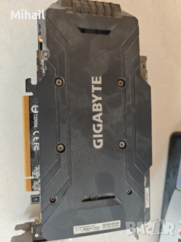 Видеокарта GIGABYTE GeForce GTX 1060 WINDFORCE OC MI 3GB GDDR5 192bit , снимка 3 - Видеокарти - 54748822