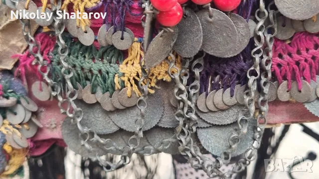 Етнография Стар Родопски тепетлък. сребърни монети. етнография , снимка 8 - Антикварни и старинни предмети - 55382170