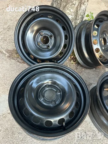 ОЕМ джанти 15" Renault, Dacia - 4x100 с датчици, снимка 2 - Гуми и джанти - 55532528