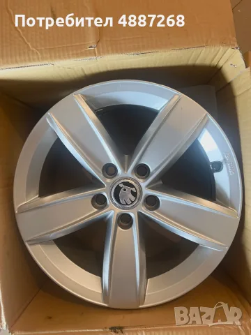 Оригинални лети джанти Borbet 16" 5х112 за VAG (VW, Skoda, Seat), снимка 5 - Гуми и джанти - 55304778