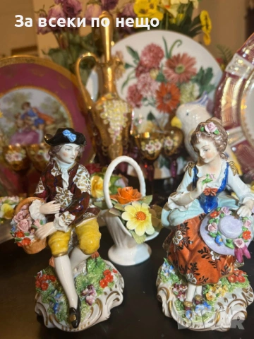 Внимание уникална красота, рядко красива немска продукция Код P2204, снимка 9 - Декорация за дома - 54198501